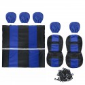 Universal Car Five Seat Cover Full Set Washable Pet Front Rear Seat Protectors