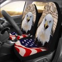 Universal Car Front Seat Cover Cushion Protector Animal Printed SUV Van