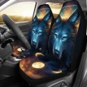 Universal Car SUV Front Seat Cover Printed Chair Full Protector Cover Breathable