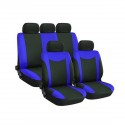 Universal Car Seat Cover Full Set 9Pcs Front & Rear Seat Cushion Protector