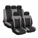 Universal Car Seat Cover Full Set 9Pcs Front & Rear Seat Cushion Protector
