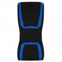 Universal Car Seat Covers Polyester For Auto Truck Van SUV 5 Heads Blue & Black