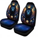 Universal Car Seat Covers Wolf Fantasy Design Front & Rear Seat Full Covers