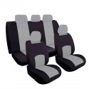 Universal Full Set Car Seat Covers Front Rear Fit For Sedan Truck SUV 5 Heads