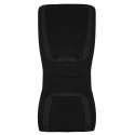 Universal Full Set Car Seat Covers Front Rear Polyester 5 Heads Auto Black