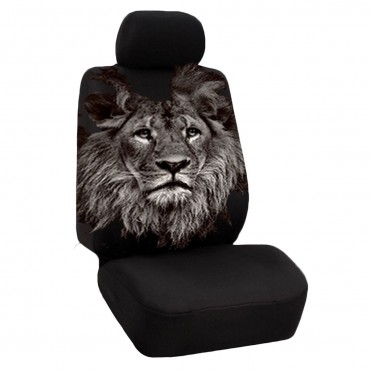 Universal Lion Dolphin Turtle Polyester Car SUV Seat Cover Cushion Protector