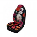 Universal Printing Red Flower Printing Car Seat Cover Seat Protection