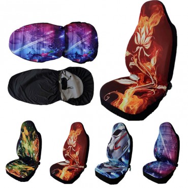 Universal Washable Seat Protector Front Rear Car Seat Covers Polyester 4 Style