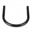 200mm Motorcycle Steel Rear Seat Loop Frame Hoop Tracker End Flat For Cafe Racer