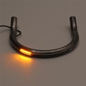 22MM Universal Motorcycle With Light Rear Seat Hoop for Honda/Kawasaki/Yamaha/Suzuki