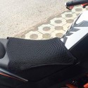 3D Mesh Cool Seat Covers Cushion Heat Sunscreen Breathable Sun Protection Pad Motorcycle Universal