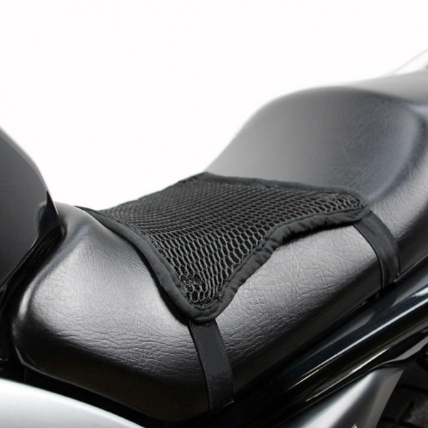 3D Mesh Cool Seat Covers Cushion Heat Sunscreen Breathable Sun Protection Pad Motorcycle Universal