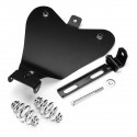 3inch Solo Spring Mounting Kit & Motorcycle Seat Baseplate Bracket For Harley Bobber Chopper