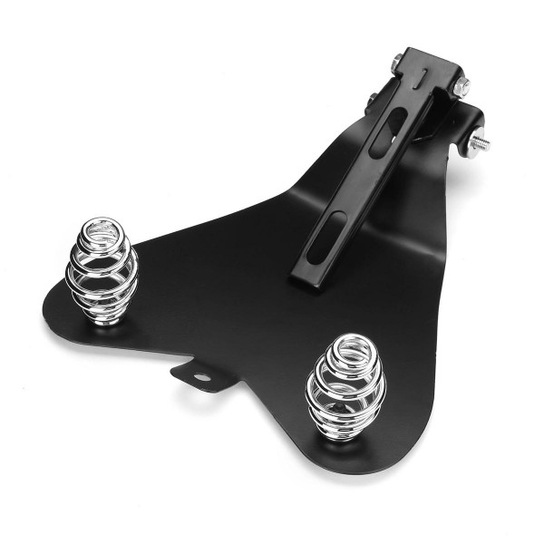 3inch Solo Spring Mounting Kit & Motorcycle Seat Baseplate Bracket For Harley Bobber Chopper