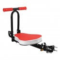 Black/Red Quick Dismounting Safety Seat For Electric Car /Bicycle Children Kids