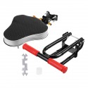Black/Red Quick Dismounting Safety Seat For Electric Car /Bicycle Children Kids