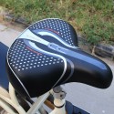 Comfort Wide Big Bum Bike Bicycle Gel Cruiser Extra Sporty Soft Pad Saddle Seat