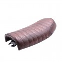 Crocodile Leather Retro Motorcycle CG125 Seat Cushion Length 53CM CAFE RACER BRAT Seat Vintage Seat