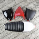 Motorcycle Seat Cushion with Cover LED Tail Brake Light Universal Cafe Bike E8 DIY