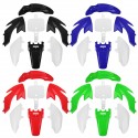 Plastic Fenders Fairings + Tall Seat For Honda XR50 CRF50 70 110 125cc Dirt Bike