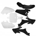 Plastic Fenders Fairings + Tall Seat For Honda XR50 CRF50 70 110 125cc Dirt Bike