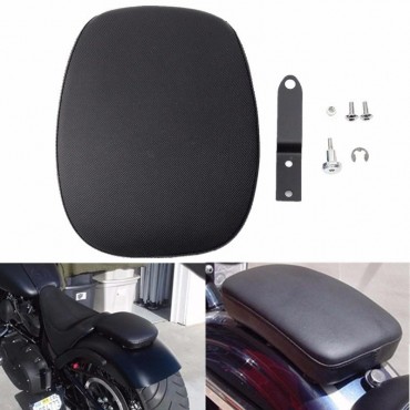 Rear Seat Pillion Cushion Passenger Pad For Harley Sportster XL1200 883 Black