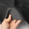 Universal 90X67.5cm/35.4X26.6in Motorcycle Leather Seat Cover Scooter Vehicle Cushion Hood Black