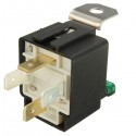 12V 30A Car 4-Pin Relay Normally Open Contacts Fused On/Off With Metal Bracket