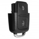 2 Button Remote Key Fob Case Shell Battery Kits For VW Golf Passat Bora MK4