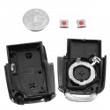 2 Button Remote Key Fob Case Shell Battery Kits For VW Golf Passat Bora MK4