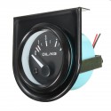 2 Inch 52mm Universal Car Black Pointer Oil Pressure Gauge 0-7kg/cm White LED Light