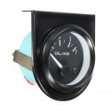 2 Inch 52mm Universal Car Black Pointer Oil Pressure Gauge 0-7kg/cm White LED Light