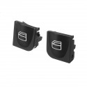 2pcs Power Window Switch Console Cover Caps Set For Benz C230 C240