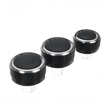 3Pcs Control Button Upgrade Kit For Jetta MK5 For Passat B6 For Octavia A5 A7