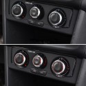 3pcs Aluminum Alloy Heater Knobs Buttons Set For VW Polo 2002-2013 2014-2016