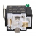 4 Pin Mini Automotive Car Relay With Fuse Four Legs DC 12V 30A