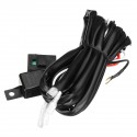 40A 12V Double Blue LED Modified Light Switch with 2.5M Wiring Harness Relay For Toyota ATV