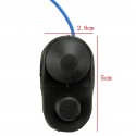 Black Car Interior Door Courtesy Light Switch Lamp Push Button Universal