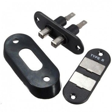 Black Sliding Door Contact Switch For Van Central Locking Systems Car Alarm