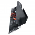 Blue Left Side A Pillar Switch Pod Panel with 4 Boat Rocker Switch for Jeep Wrangler JK 2011-2017