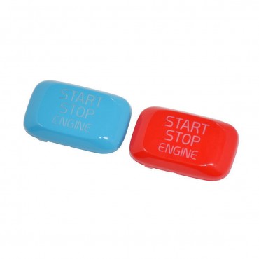 Car Inside Engine Start Stop Button Trim Cover Red/Blue For Volvo V40 V60 S60 XC60 S80 V50 V70 XC70