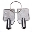 Key Operated Security Switch Single Pole Single Throw SPST 2 Position