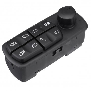 Master Power Control Window Mirror Switch 15+4Pin LHD For Mercedes-Benz Truck Car