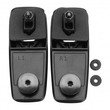 Pair Left + Right Rear Window Lift Gate Glass Hinge Hatch For Ford Escape 08-12