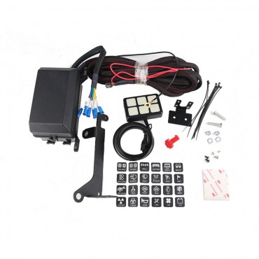 Switch Controller 6 Switch Panel Relay Assembly For Car JEEP Wrangler Offroad Modification Universal