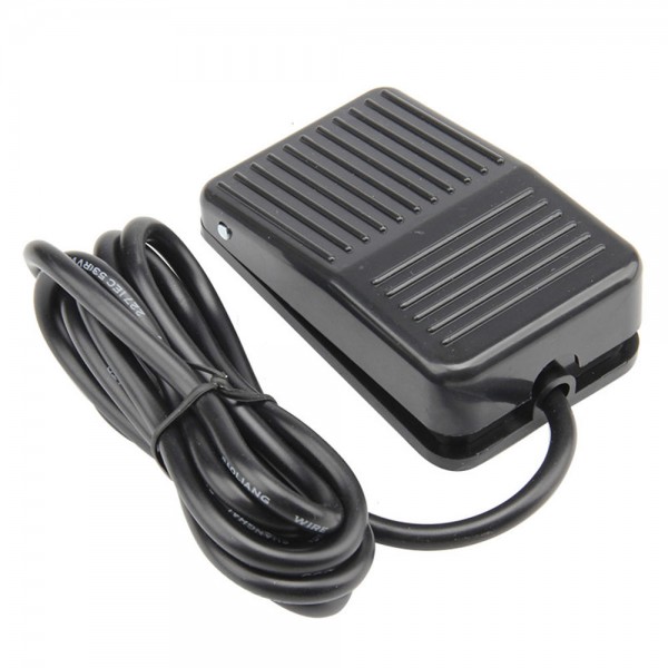 TFS-01 Nonslip Plastic Momentary Electric Power Micro Foot Pedal Switch 10A 250V for Industrial Machine