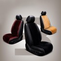 Universal Heated Winter Car Seat Cover Cushion Protector Heater Warmer Third Gear Heating 5 Mode Massage Set Leather Velour Fabric 12V