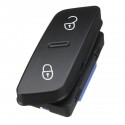 WS0468 Car Central Locking Safety Switch Black For VW Jetta Golf 5 MK5 Passat CC Tiguan