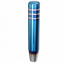 18cm Aluminum Universal Car Gear Shift Knob Shifter Lever Manual Long With 8mm 10mm 12mm Adapter