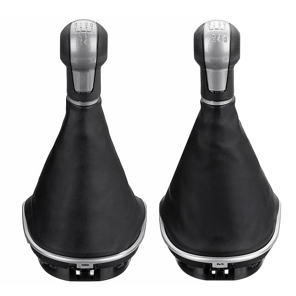 5 6 Speed Gear Shift Knob Stick Gaiter Boot For Seat Altea Leno II And For Toledo III